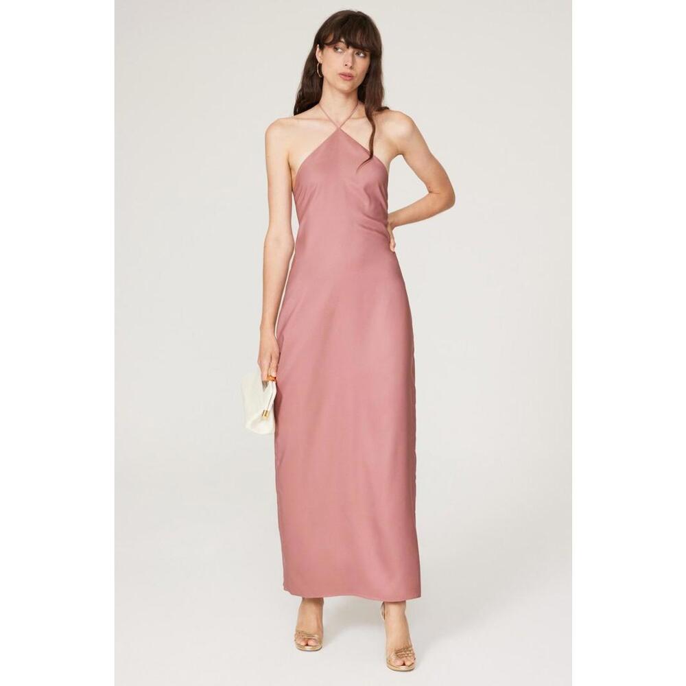 Obando x RTR Pink Slip Dress Size 6